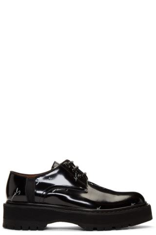 givenchy black camden derby